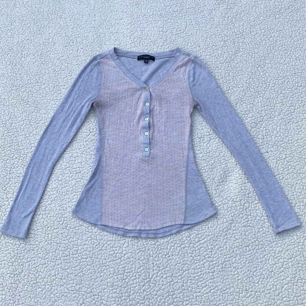 Anthropologie Sanctuary Long Sleeve Henley Shirt